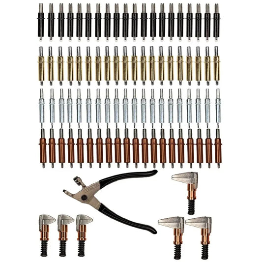86 Piece Cleco Fastener Deluxe Kit With Clamps And Pliers