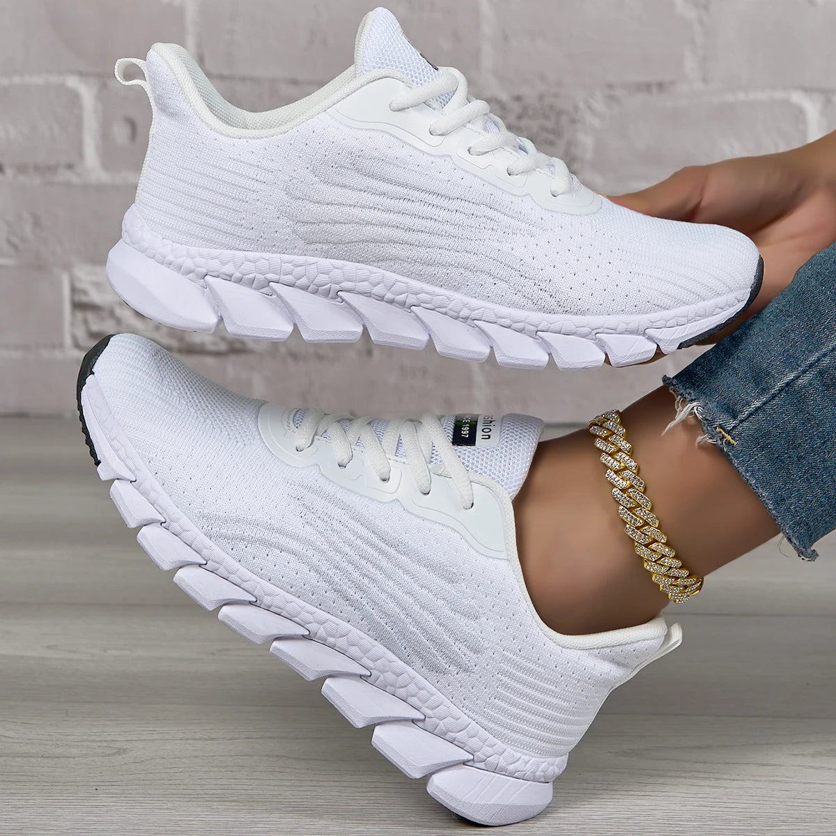 Orthopedic Women Walking Sneakers Lightweight Air Running Shoes