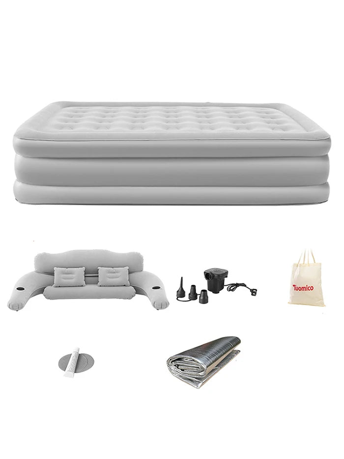 Air Mattress Sofa Bed for Outdoor and Indoor Camping Couch