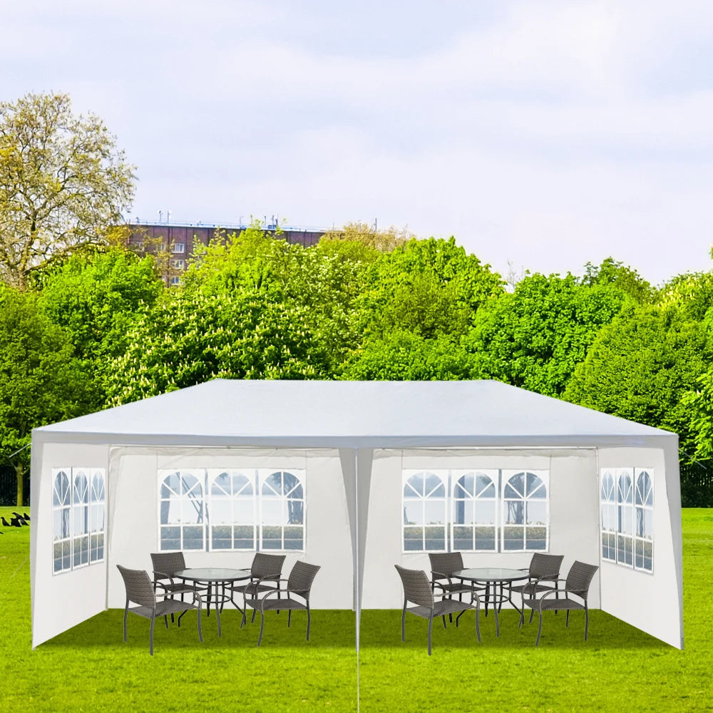 Outdoor Party Tent With Removable Sidewalls Waterproof Canopy Gazebo
