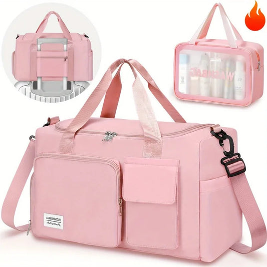 Large Capacity Travel Duffel Bag for Women Gym Yoga