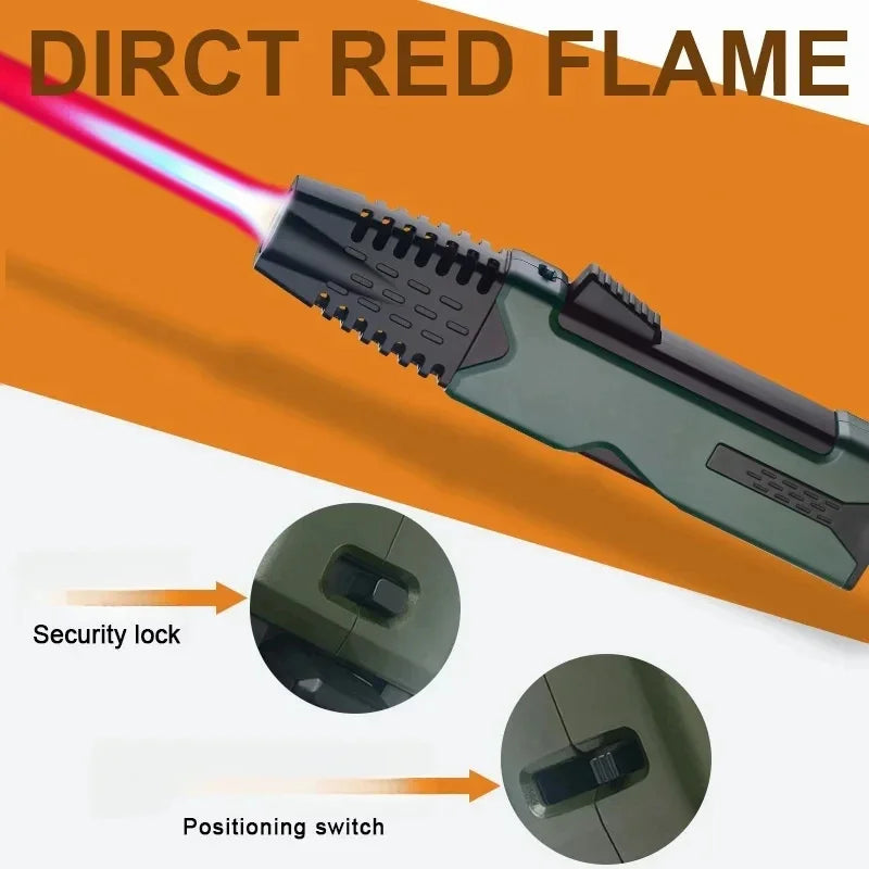 TopFlames Windproof Butane Torch Lighter 1300 Degree Jet Flame Welding Torch