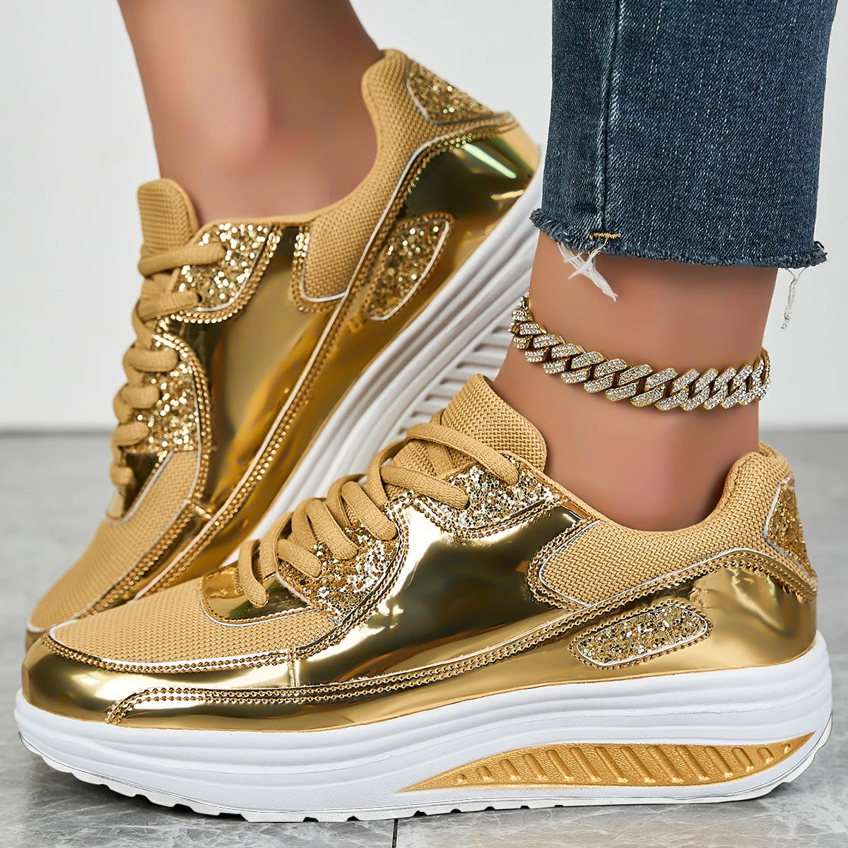 Women Orthopedic Sneakers Walking Shoes Lightweight Casual Running Shoes