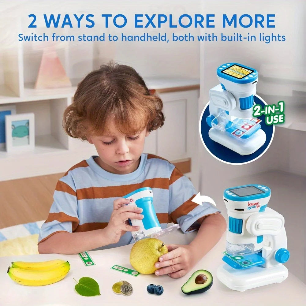 Joyfy 2in1 Handheld 1000X HD Microscope With LED Screen