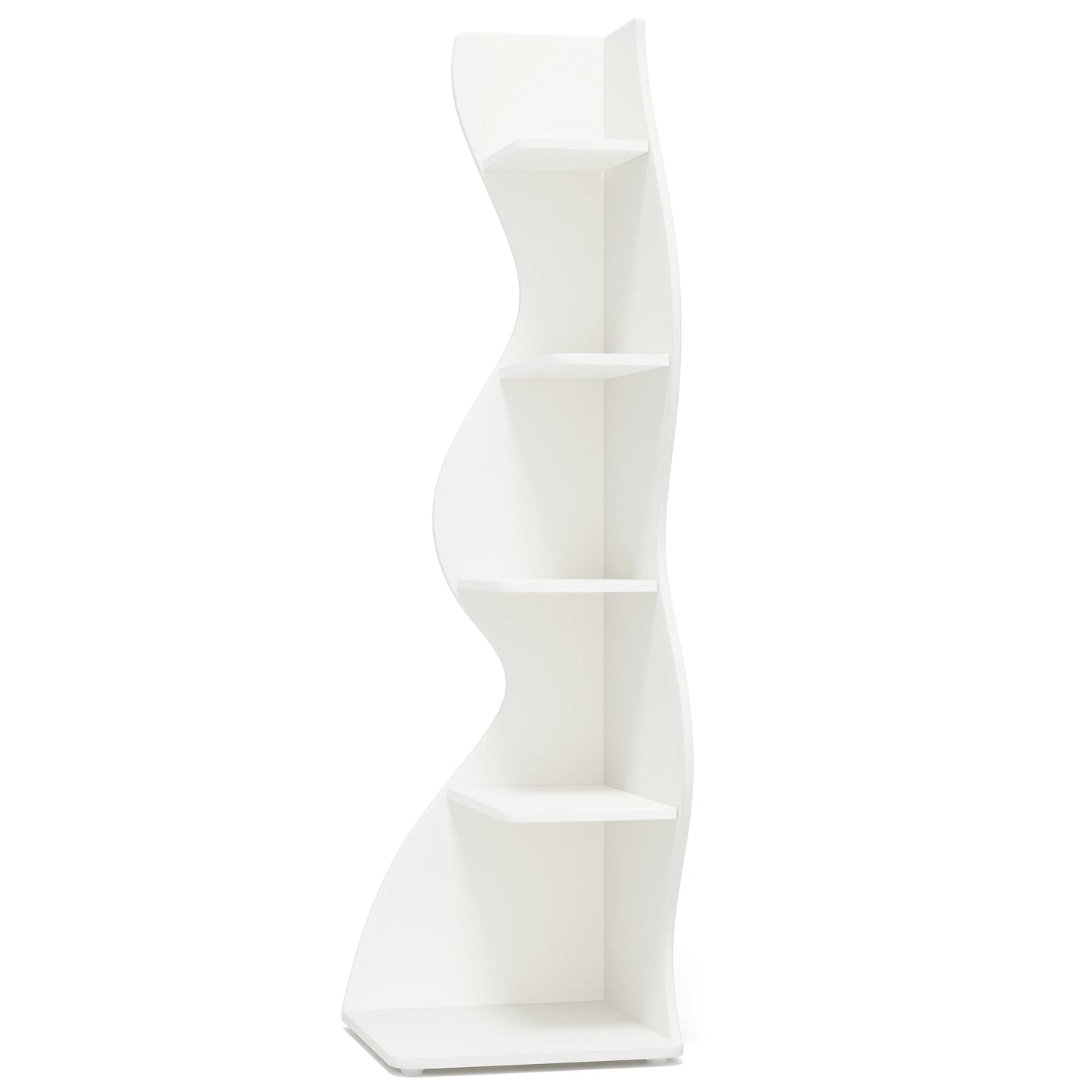 Tribesigns Five Tier Corner Shelf Wall Bookshelf Plant Stand