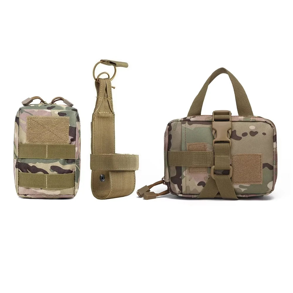 Dog Tactical Bags Molle Pouches Harness Attachments For Large Dogs