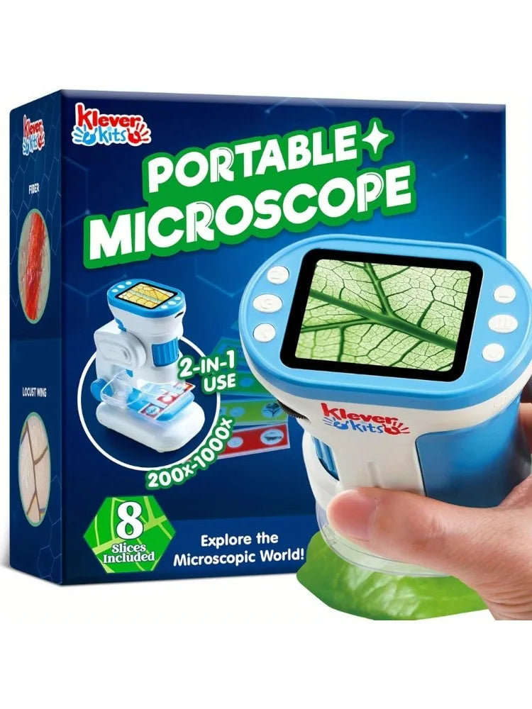 Joyfy 2in1 Handheld 1000X HD Microscope With LED Screen