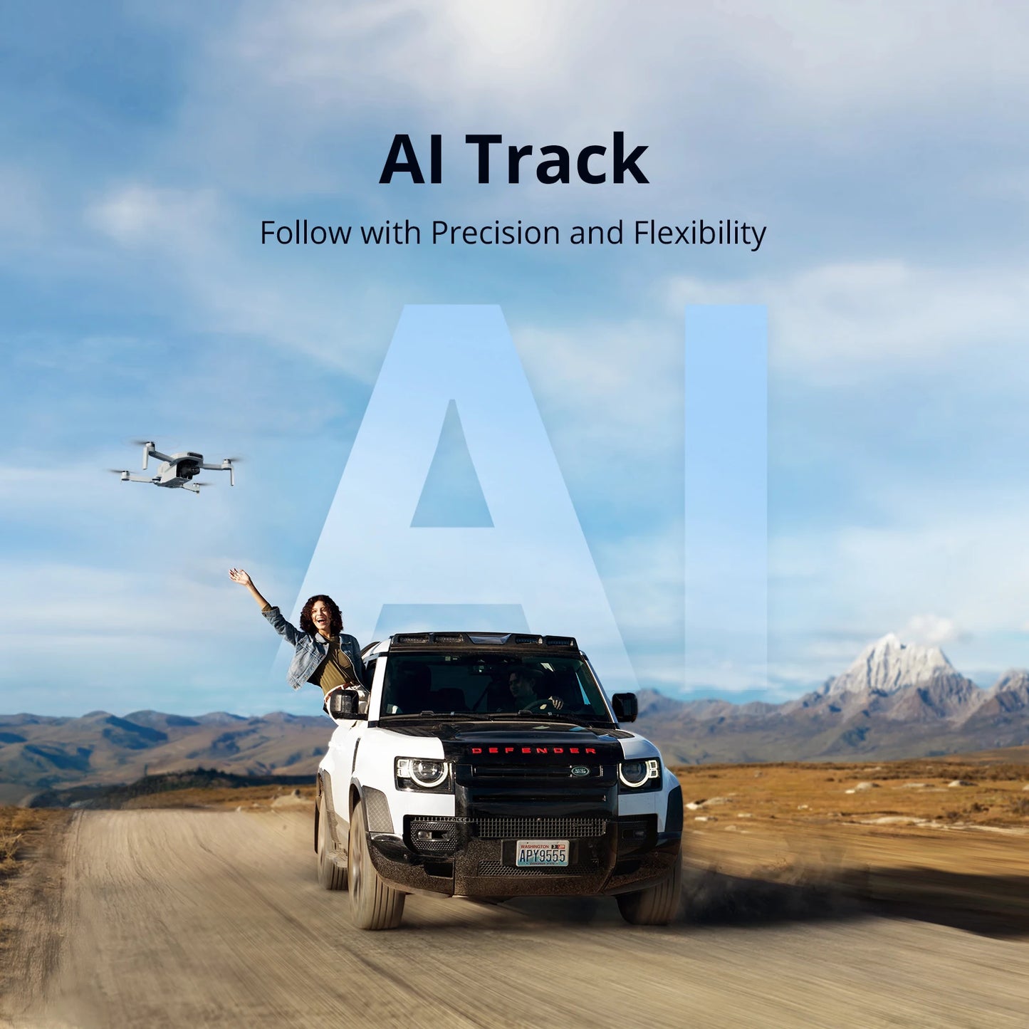Potensic Atom 2 Drone 4K HDR 3-Axis Gimbal AI Track