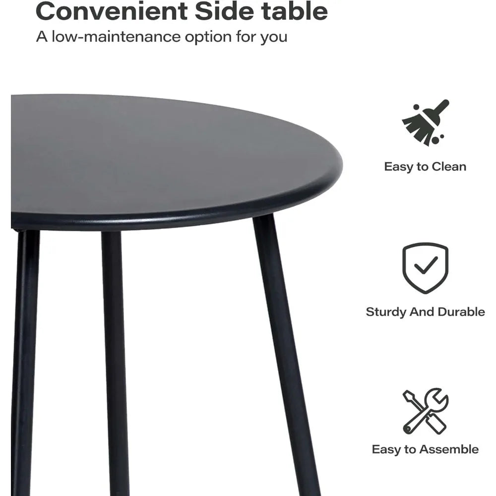 Outdoor Bistro Set With Coffee Table And Cushions For Patio