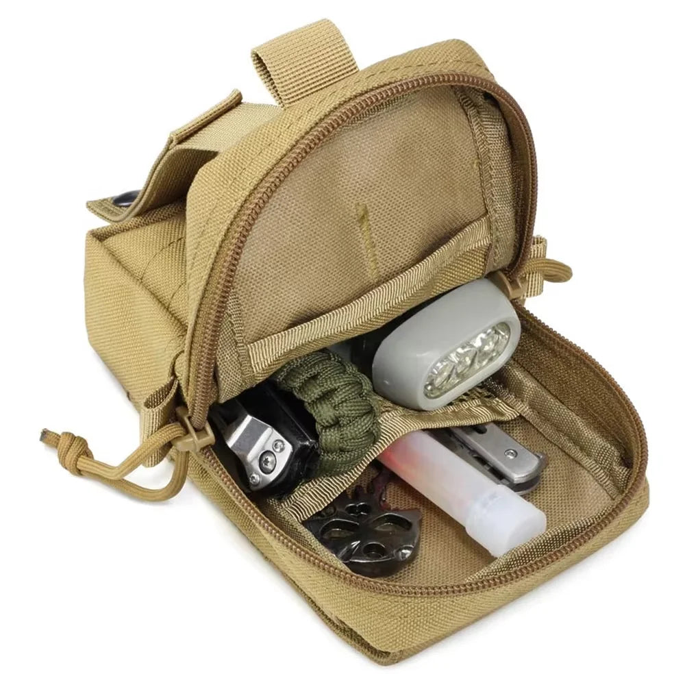 Dog Tactical Bags Molle Pouches Harness Attachments For Large Dogs