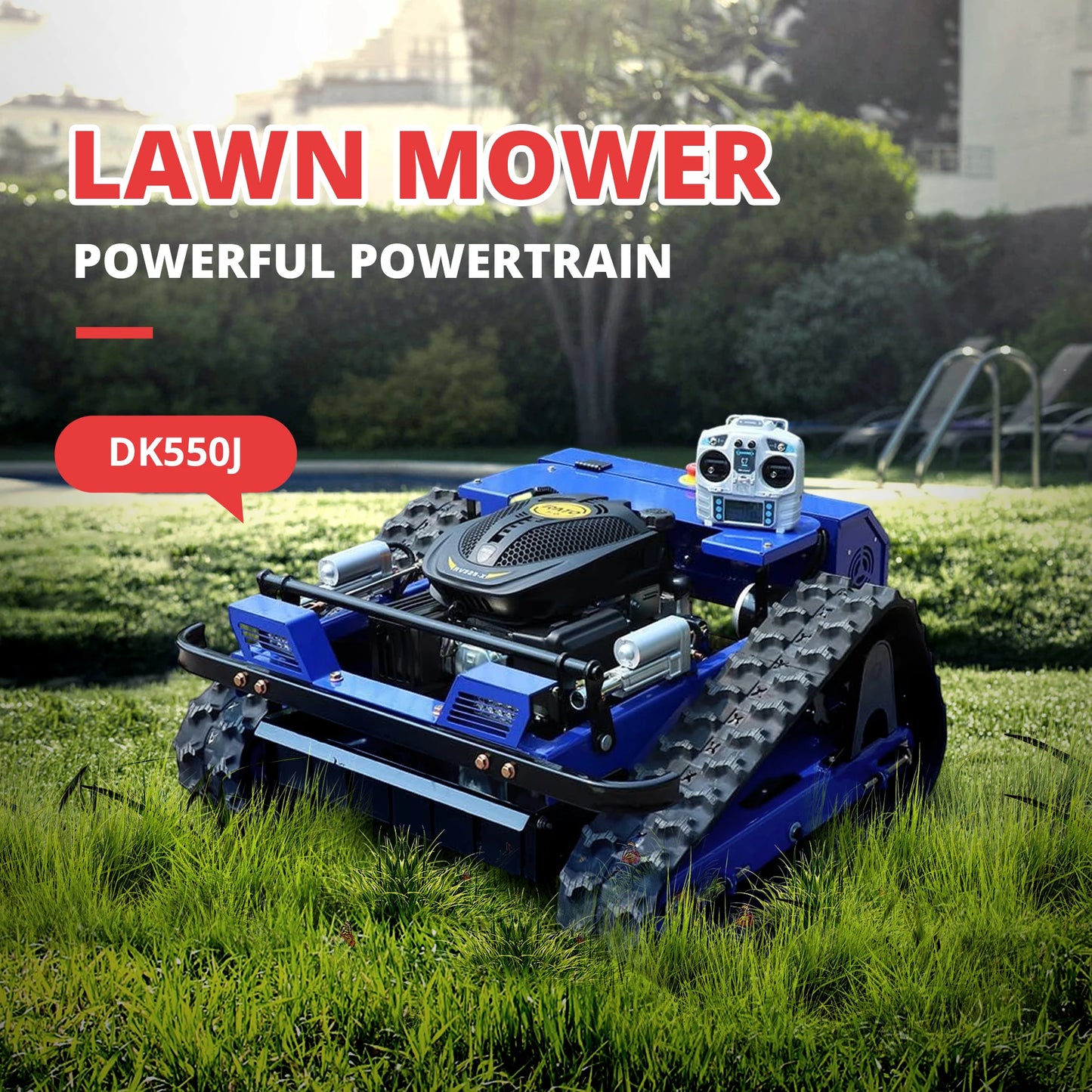 R550 Smart Remote Lawn Mower CE Certified US Stock