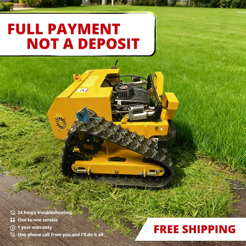 Heavy Duty RC Lawn Mower With KMH Speed Remote Start