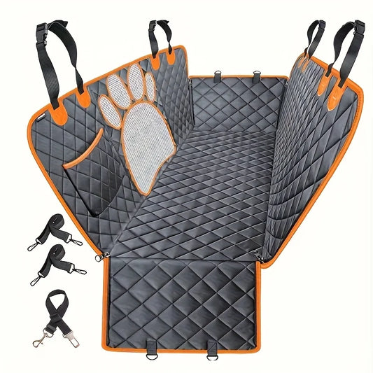 Waterproof Dog Seat Cover Hammock For Cars Anti Slip
