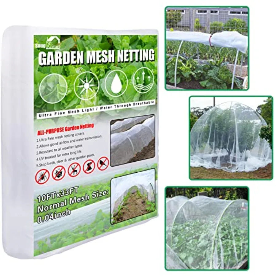 Garden Netting Ultra Fine Mesh Mosquito Netting for Plants