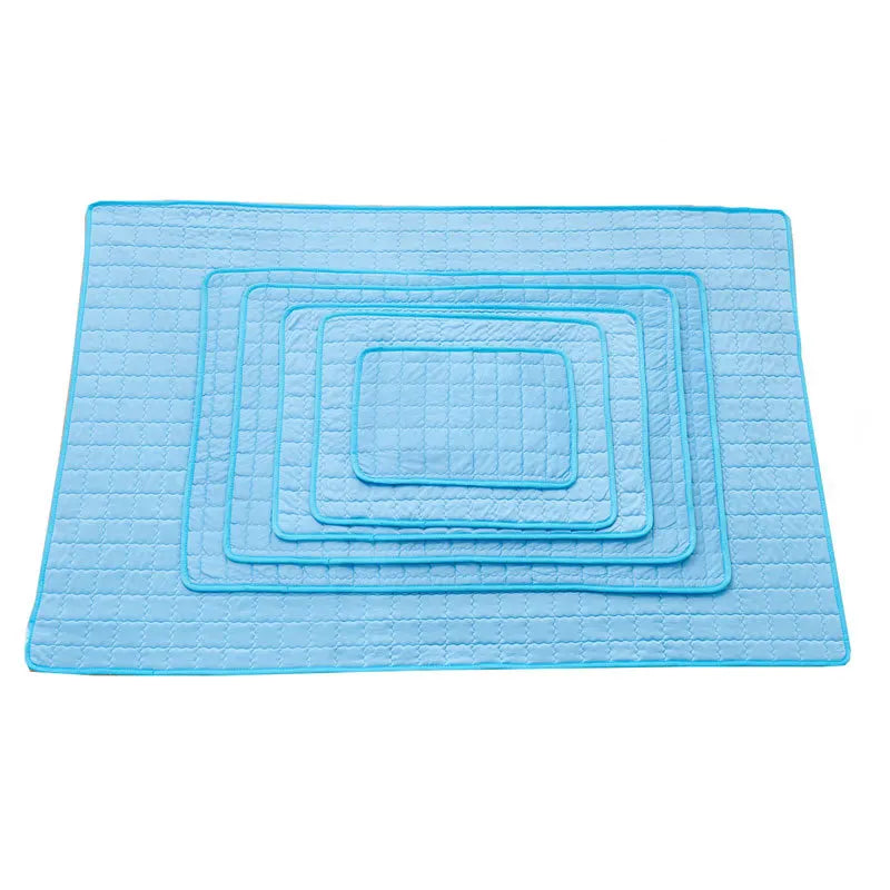 Pet Cooling Mat for Dogs and Cats Ice Silk Moistureproof
